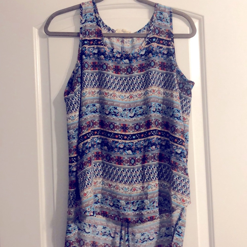 Printed tank top